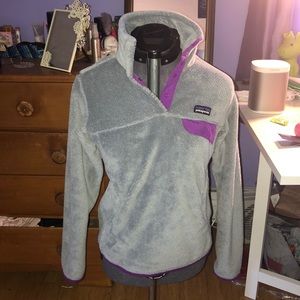 size extra small women’s patagonia quarter button
